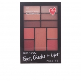 Revlon Eyes Cheeks & Lips Palette 100 Romantic Nudes