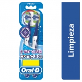 Oral-B Complete 5 Way Clean Cepillo De Dientes x2