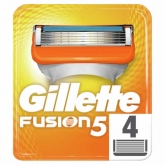 Gillette Fusion5 Maquinilla Afeitar, 4 Recambios