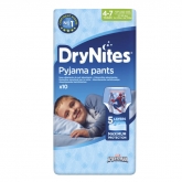 Drynites Pyjama Pants Calzoncillos Absorbentes 4-7 Años 10 Unidades 
