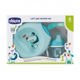 Chicco Let's Get Started 6m+ Azul Set 3 Piezas 