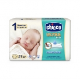 Chicco Ultra Soft Pañales Recién Nacido 2-5Kg 27 Unidades
